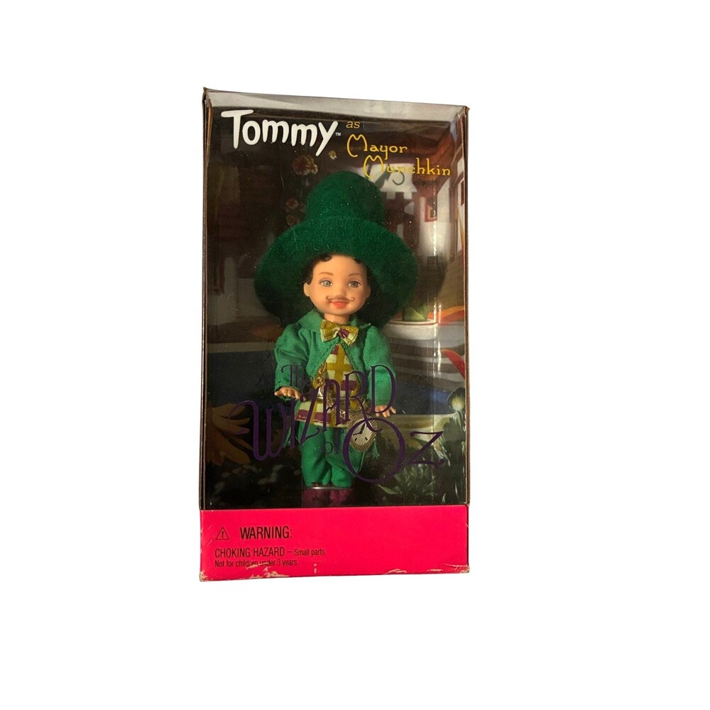 Mattel 1999 Barbie The Wizard of Oz Tommy as Mayor Munchkin Doll NEW
